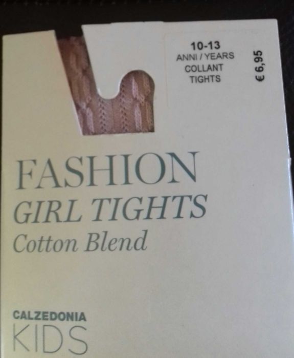 Meias calças Calzedonia super quentinhas - 10 / 13 anos