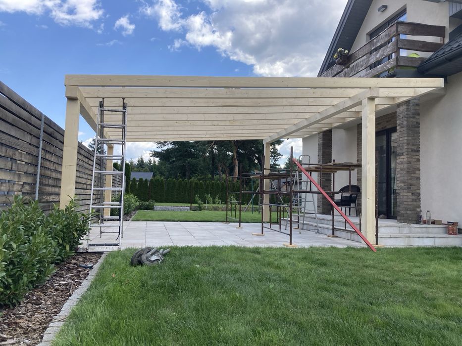 Zadaszenie tarasu, wiata, pergola
