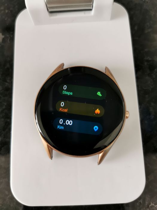 Smartwatch Radiant RAS21003 com Bracelete Rosa Brilhante