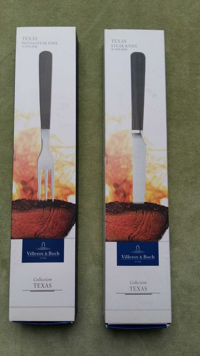 Villeroy&Boch Texas sztućce do pizzy/steków 2 el.