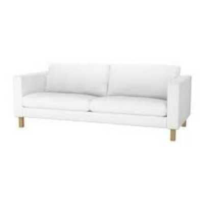 Nowe IKEA KARLSTAD 3 Osobowy Pokrycie Sofy Kanapy Biały ORYGINALNY Pokrowiec UNIKAT