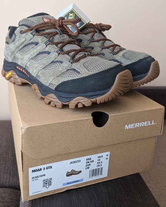Merrell moab 3 gtx оригінал р44.5: 3 700 грн. - Трекінгові кросівки ...