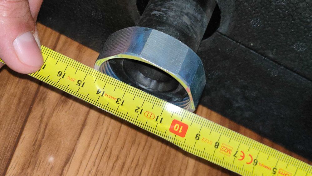 Belka rozdzielacz CO 2 obiegi DN32/GW 1 1/2 Metal-Fach