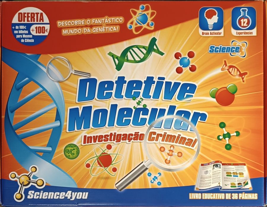 Kit Detetive Molecular Sience4you (como novo)