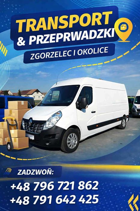 Oferujemy usługi transportowe i przeprowadzki na terenie Zgorzelca i okolic