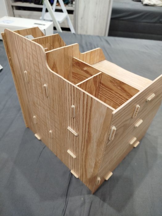 Organizer na biurko duży z szufladką