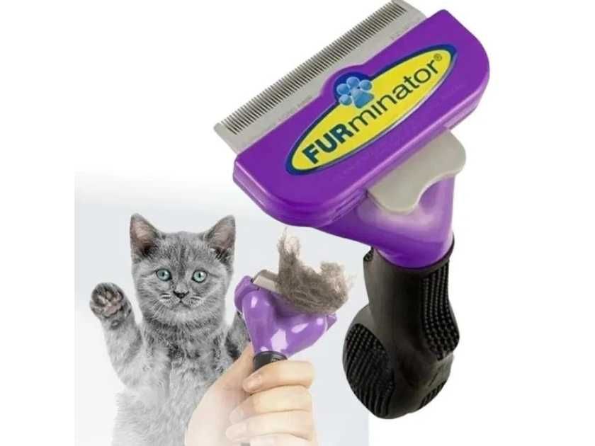 Щітка для вичісування підшерстя у котів FURminator ширина леза 6,5 см