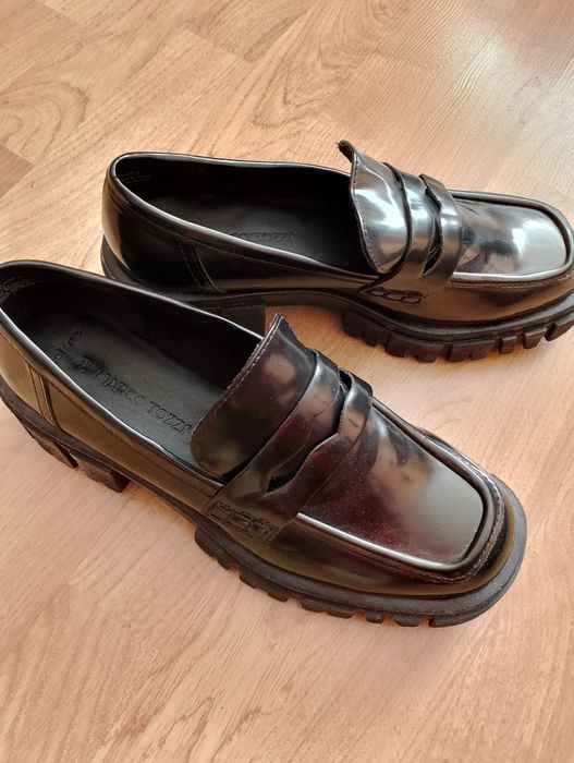 Loafersy marki Marco Tozzi. Nowe/Jak Nowe! (tylko przymierzone) - rozm. 39