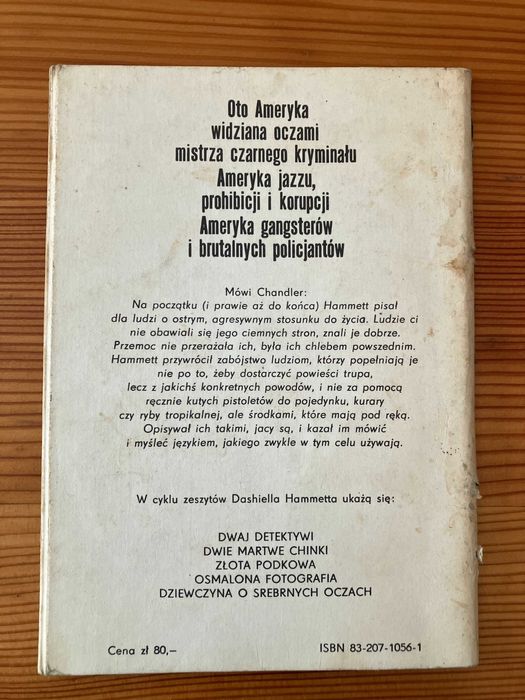 Lep na muchy Dashiell Hammett