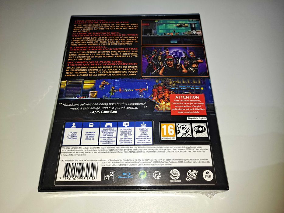 Huntdown [Nowa] Sony PS4