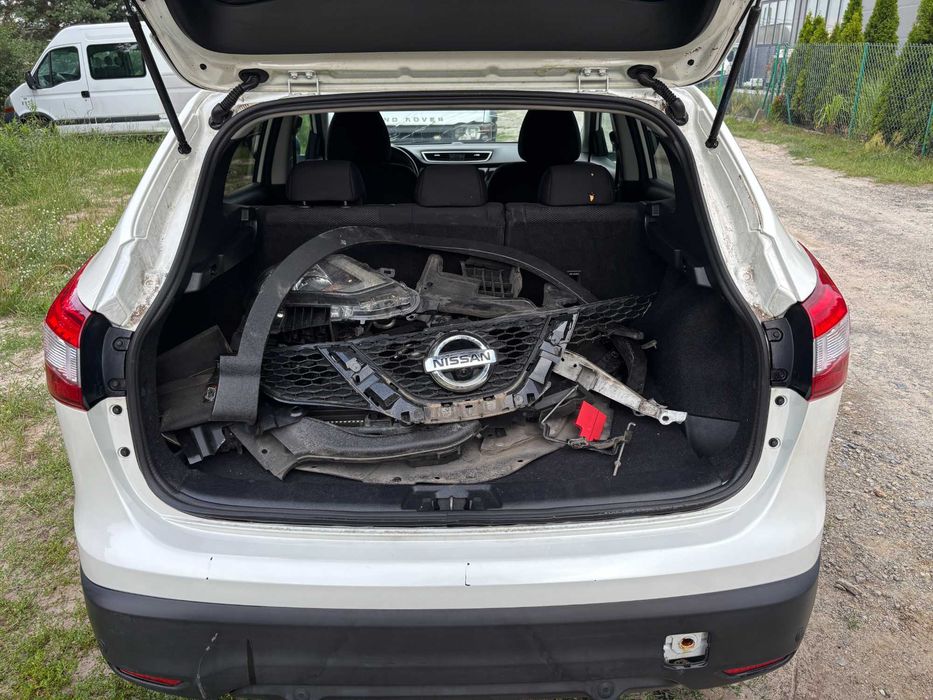 Nissan Qashqai 1.5 dci 110km 2017r 82 tys km Uszkodzony
