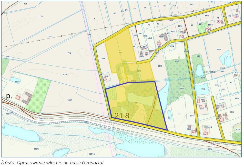 Wielkie Stwolno, udział 1/2 w 47 000 m2