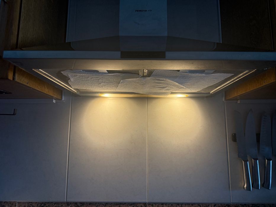 Exaustor / Campânula de Cozinha Princess Inox 60cm – Excelente Estado