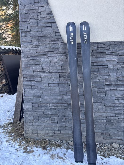 Narty skiturowe skitouring hagan core 170 czarne foki