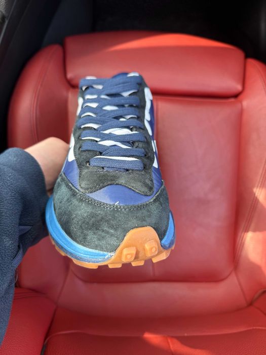 (ОПЛАТА ПІСЛЯ ОГЛЯДУ)Nike x Sacai VaporWaffle Blue Brown Найк х Сакай