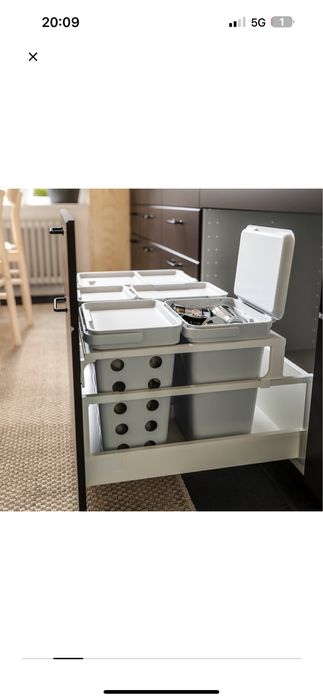 Мксорное ведро  ikea