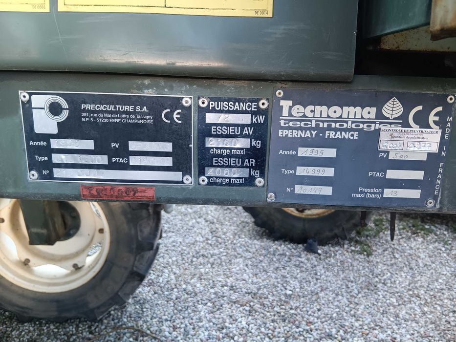 Opryskiwacz Tecnoma laser 1500