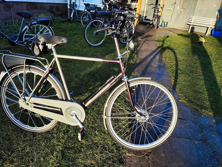 Sparta Met męski rower z silnikiem spalinowym sachs301A, Spartame