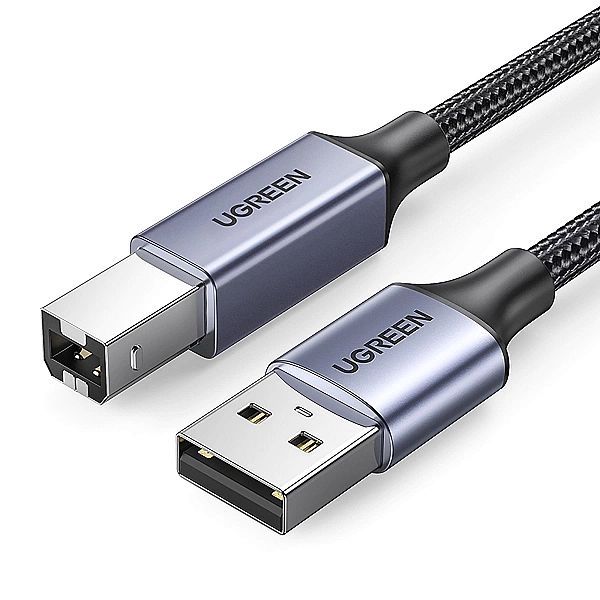 Ugreen kabel Usb Typ B do drukarki (męski) - Usb 2.0 (męski) 480 Mbps