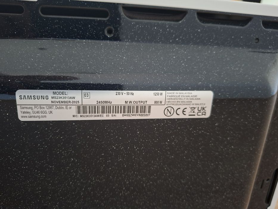 Micro-ondas SAMSUNG sem grill