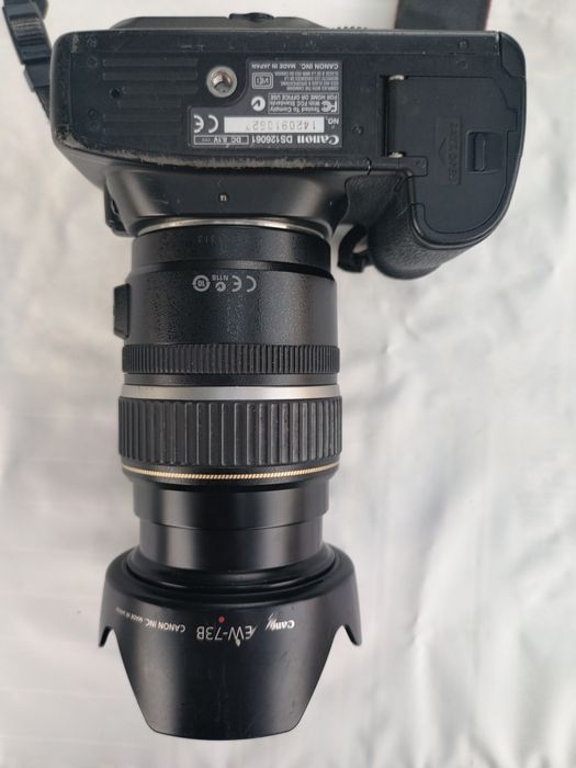 Câmera Canon 20D +lente 18-55 + Cartão 1gb