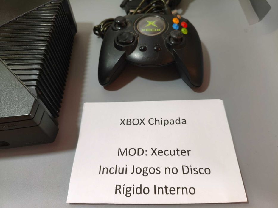 Xbox Classic com MOD (Chipada)