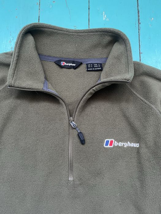 Флисовая кофта Berghaus, размер S, флиска Berghaus, флиска Polartec, мужская флисовая кофта Berghaus
