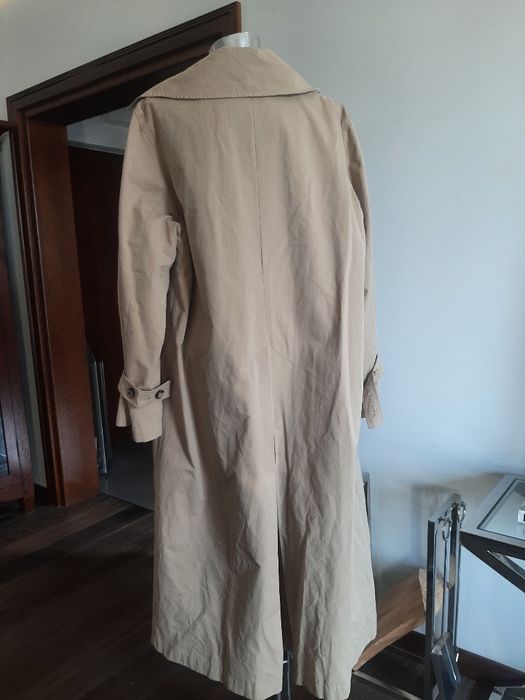 Zara Nowy dlugì plaszcz trencz prochowiec oversize
