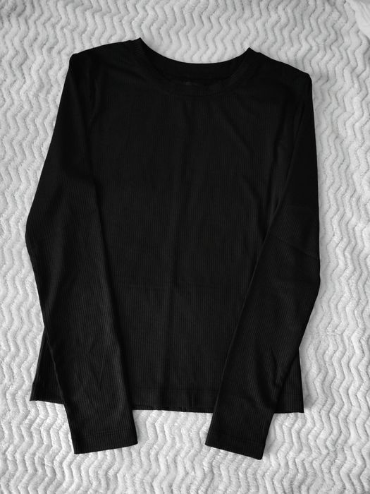 Camisola canelada preta Lefties • M