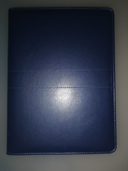 Agenda 2025 Nova (em imitação de pele azul escura)