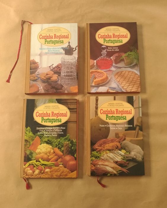 4 Livros Cozinha Regional Portuguesa