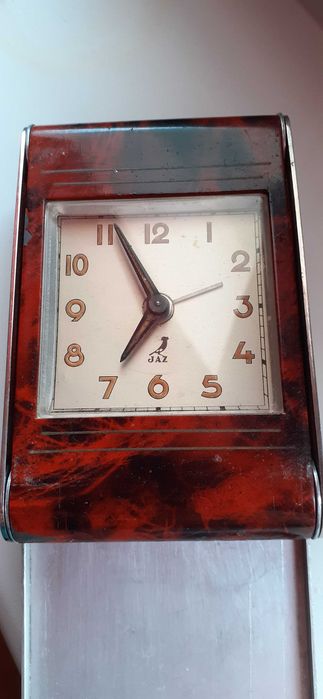 Zegarek-alarm JAZ w stylu ART-DECO MADE IN FRANCE.