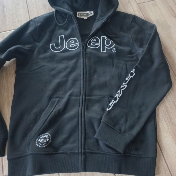 Jeep-Nowa bluza męska z kapturem-xl