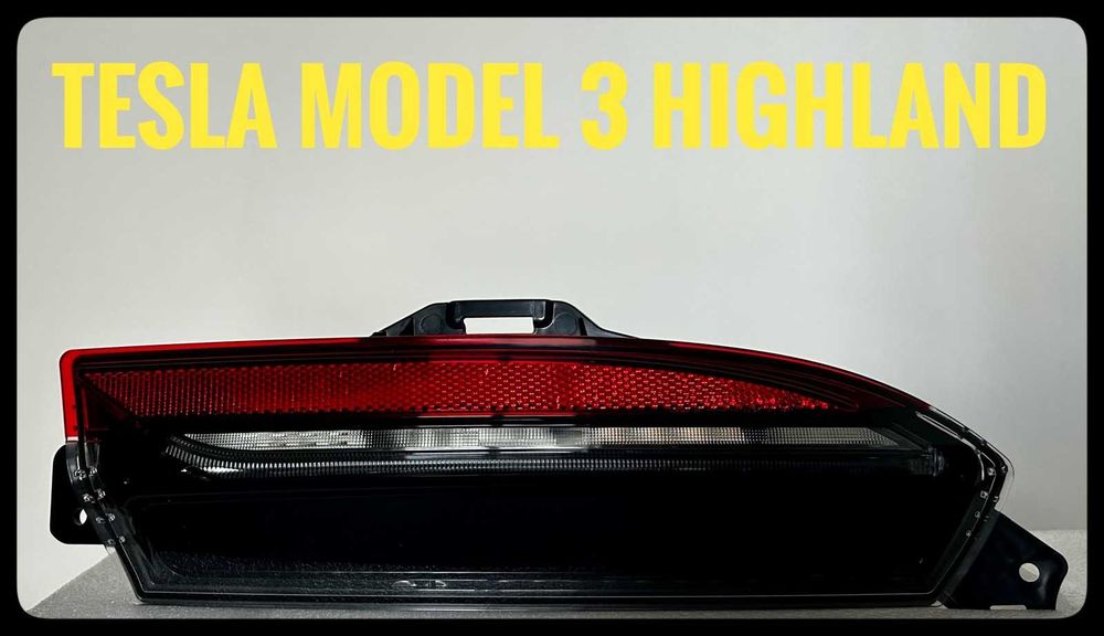 Ліхтар бампера заднього нижній правий лівий Tesla Model 3 Highland