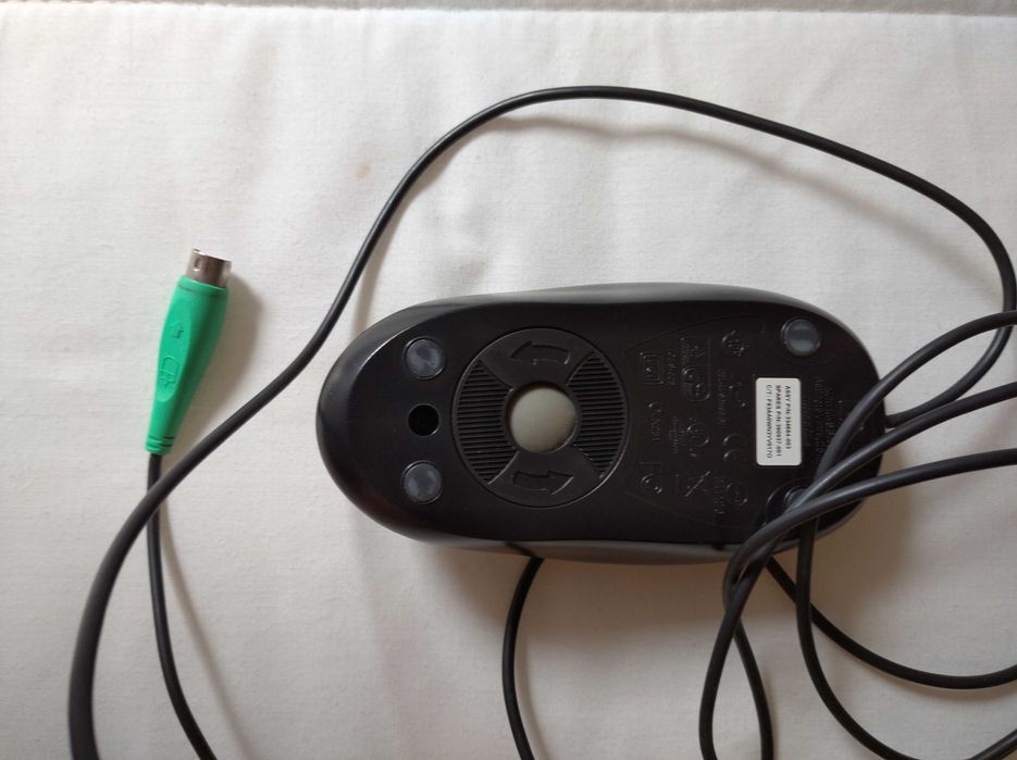 Rato HP PS2 Preto