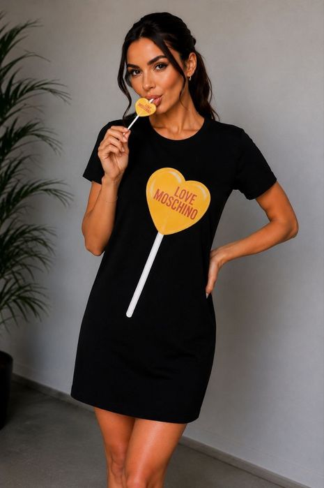 Люксова сукня-футболка від Moschino р. M/L