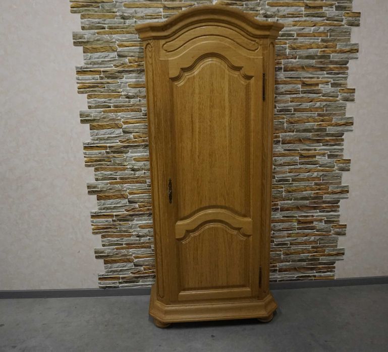 Szafa Dębowa Lity Dąb Naturalna   szer. 85 cm  (P-1338)