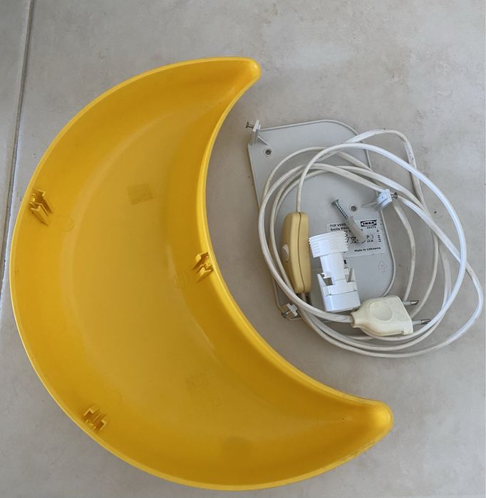 Candeeiro Lua Ikea para quarto criança