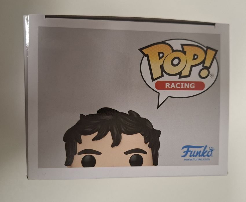 Funko Pop! de Ayrton Senna, número 11 de la línea Racing.