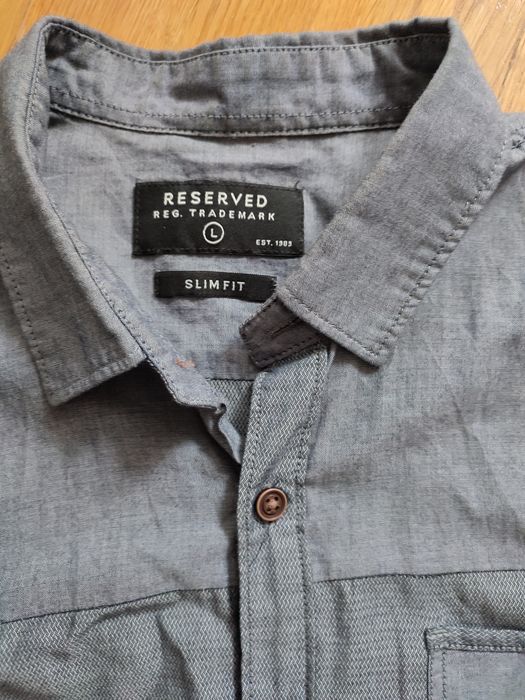Reserved koszula slim fit r. L