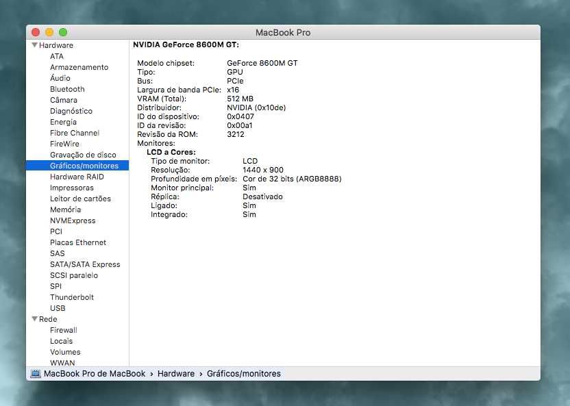 MacBook Pro 2008 | Alumínio