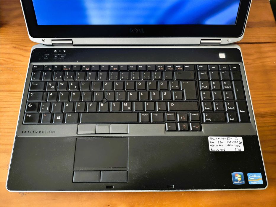 Dell Latitude E6530, 15,6" - i7