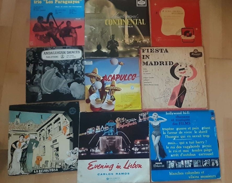 Diversos discos de vinil