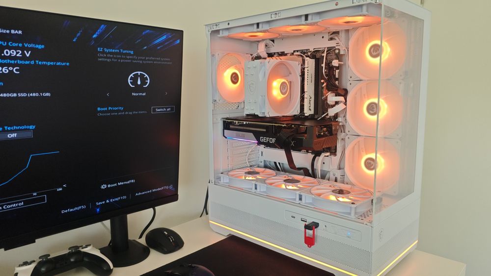 PC Gaming White Killer 1080p/1440p - Value Edition | i5 14400F | 16GB DDR5 | ASUS Dual RTX 3070