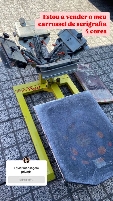 Carrossel Serigrafia 4 cores