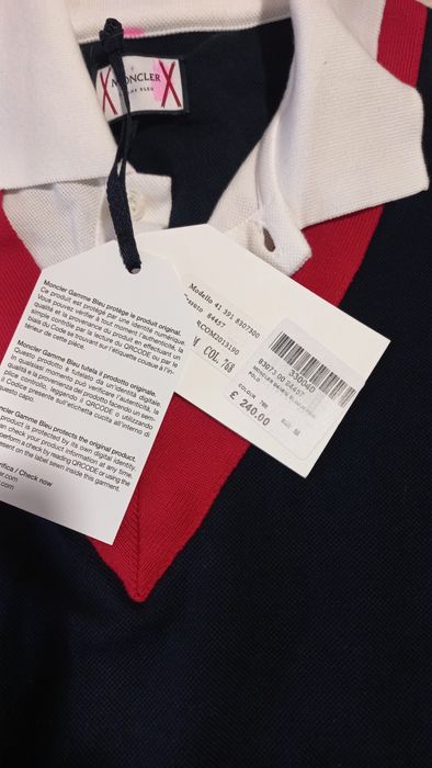 Чоловіча футболка нова Moncler, розмір М