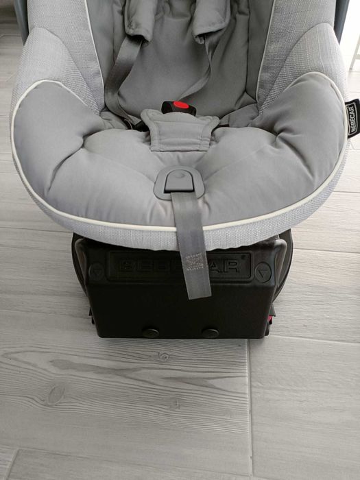 Carrinho Bebecar, ovo e base isofix Hip Hop evolution magic