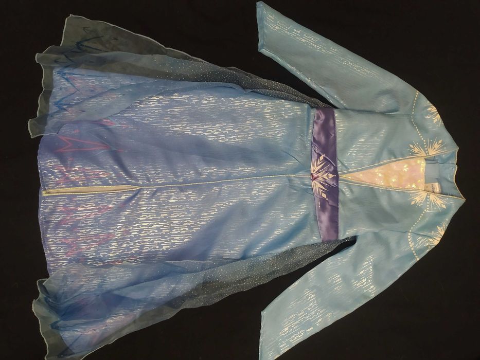 Карнавальное платье принцессы Эльзы Холодное сердце 2 на  7-8 лет