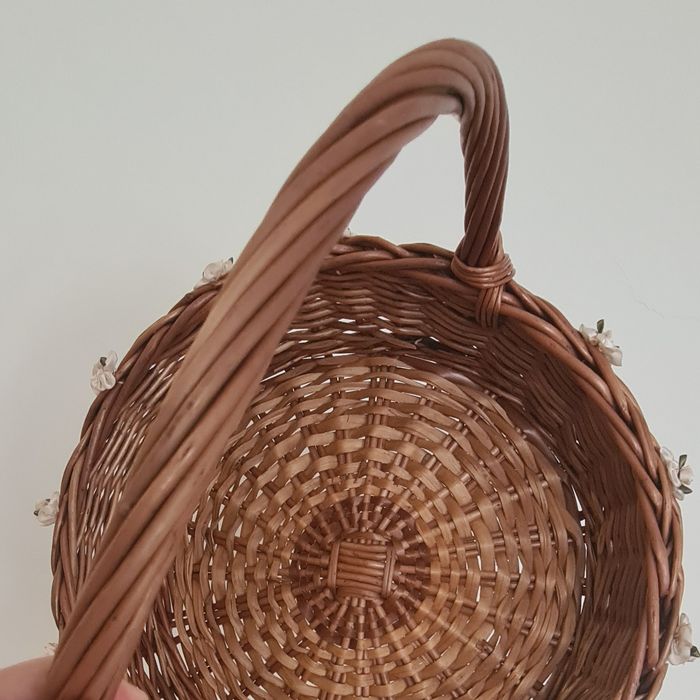 Cesta de verga para casamento ou baptizado 39 cm o