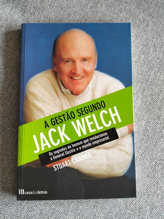 Livro "A gestão segundo Jack Welch" de Stuart Crainer